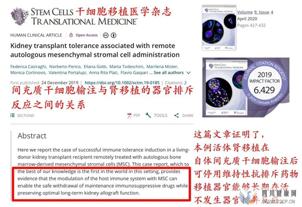 尿毒癥新進展!試驗效果令人驚訝的,間充質干細胞治療(干細胞的效果)(圖1) 尿毒癥新進展!試驗效果令人驚訝的,間充質干細胞治療(干細胞的效果)(圖1)